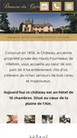 Mobile Screenshot of domainedescedres.com